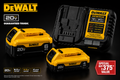 DEWALT 20V MAX Battery & Charger Kit – 6Ah Battery, 4Ah Battery & DCB1104 Charger (DCB2460C)