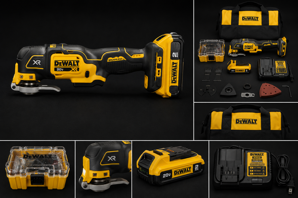 DEWALT 20V MAX XR Brushless Oscillating Multi-Tool Kit (DCS356D1)